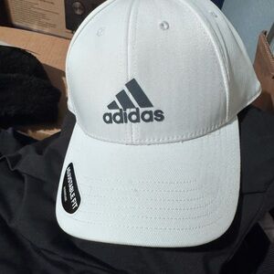 Adidas White Cap